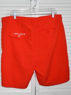 Men's Teal Cove Swimwear Board Short, Size 36